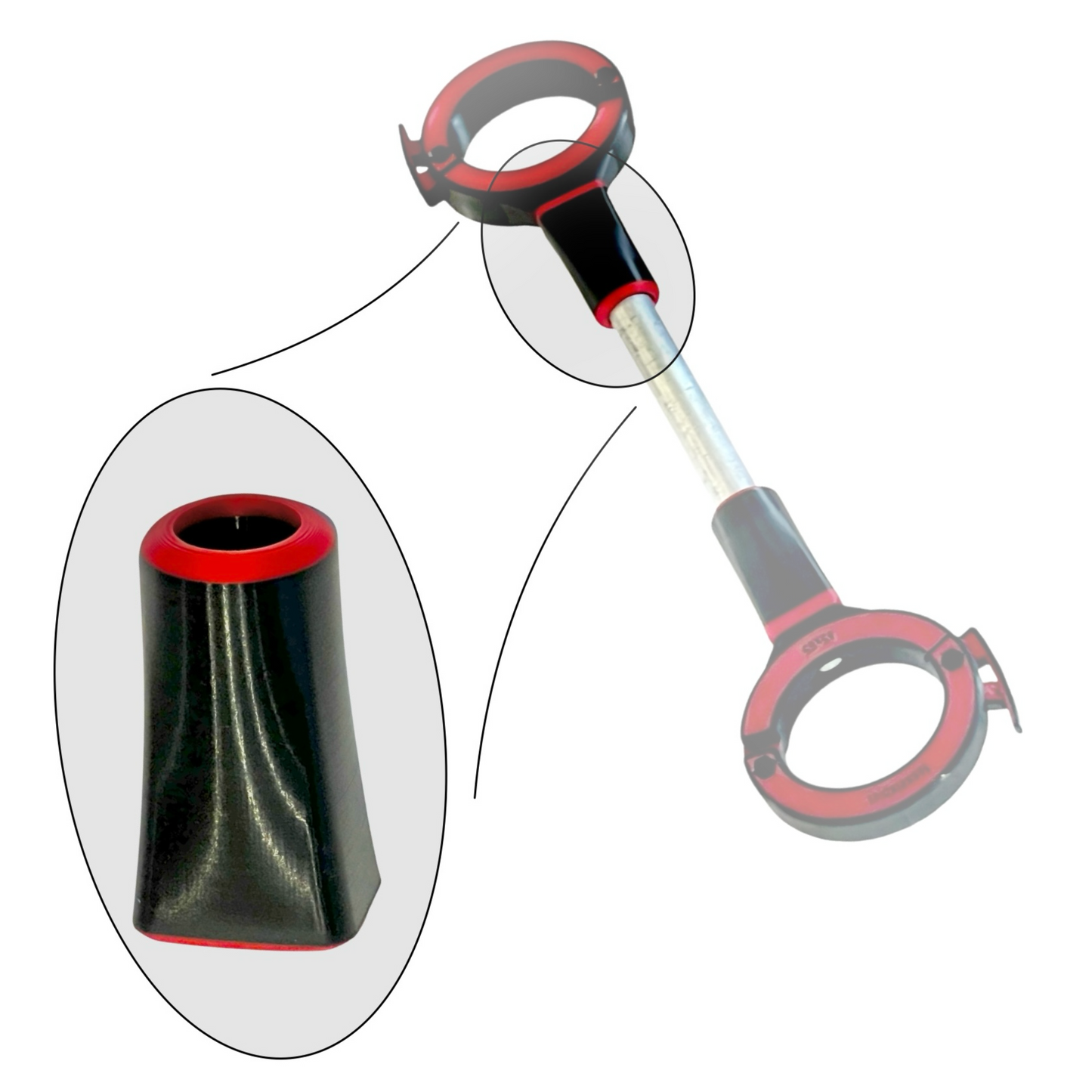 Pipe Adapter for the Bondage System (suitable for self-bondage)