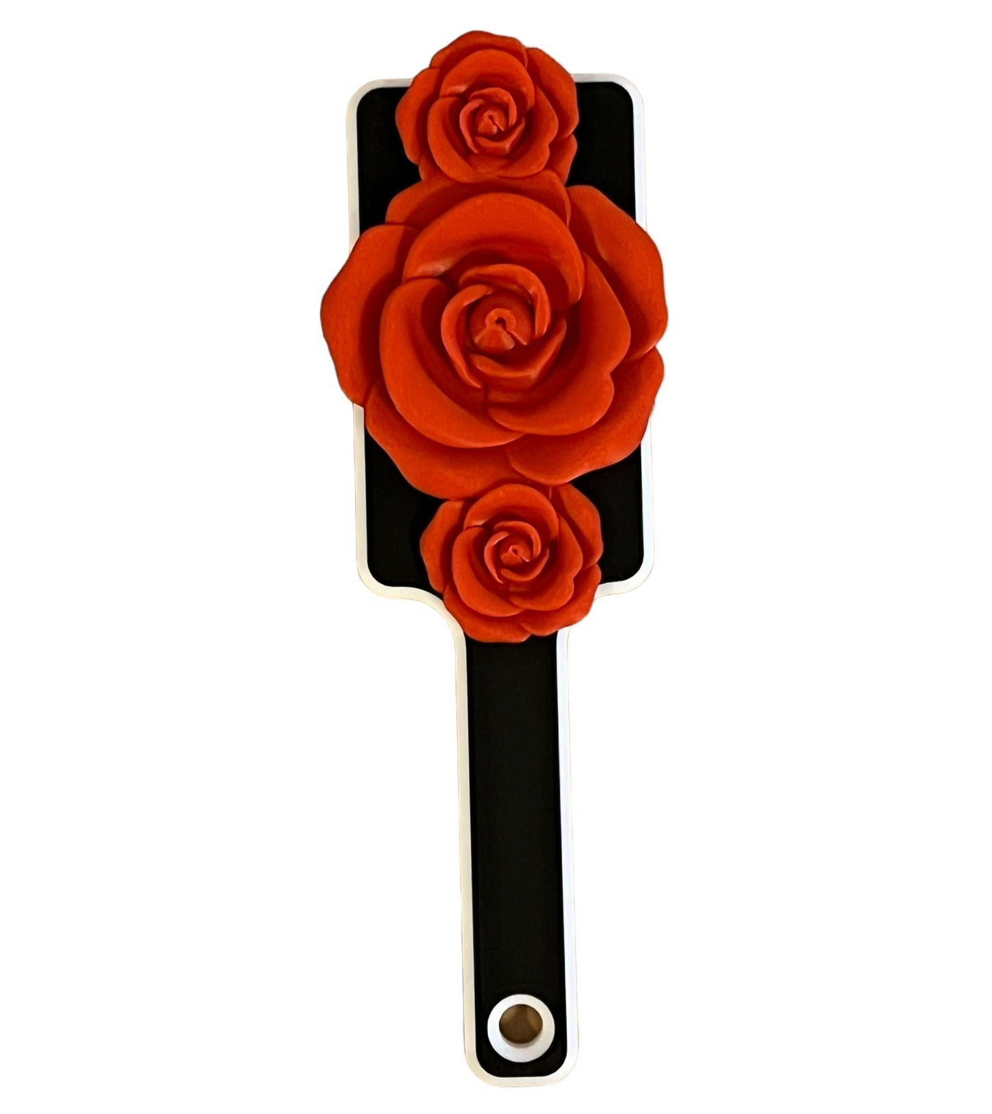 Das Rosen Paddle - BDSM Paddle mit Rosen Reliefs - SM Impact Play Paddle