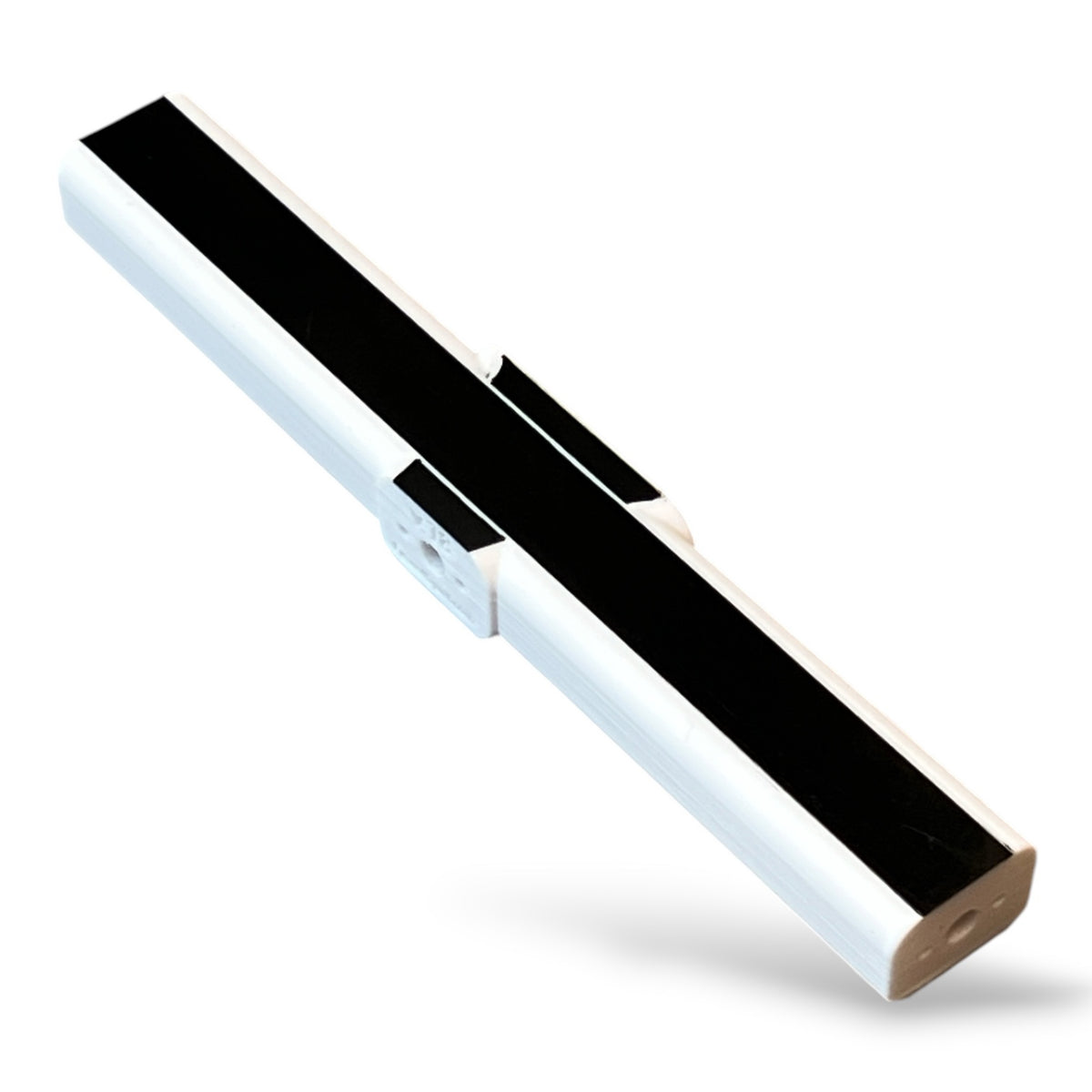 Langes T-Stück (BondageSystem) - modular für‘s BondageSystem · Weiß-Schwarz